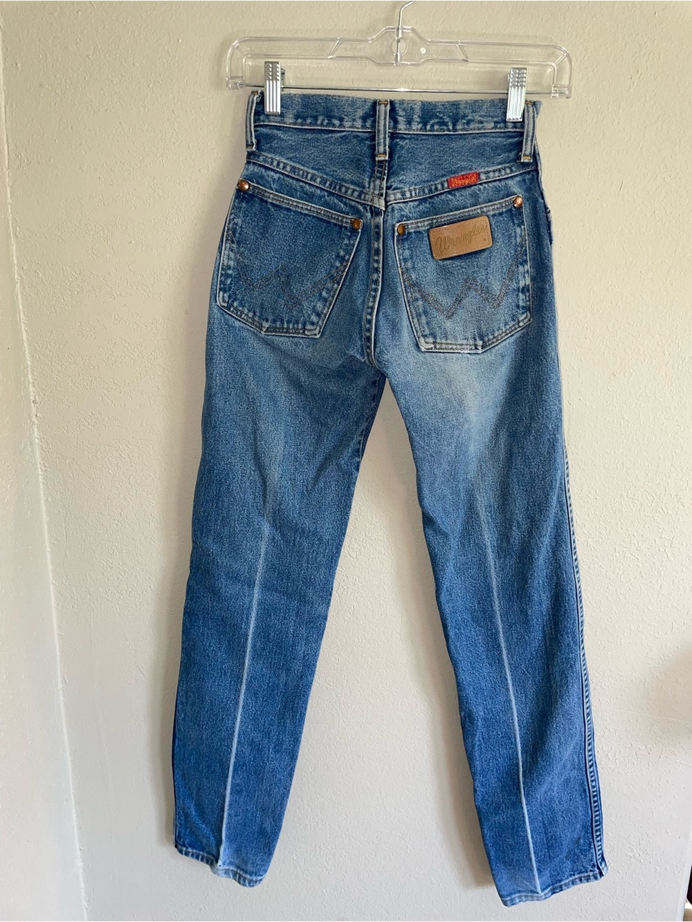 Vintage Womens wrangler jeans denim sz 1 - Picture 3 of 4